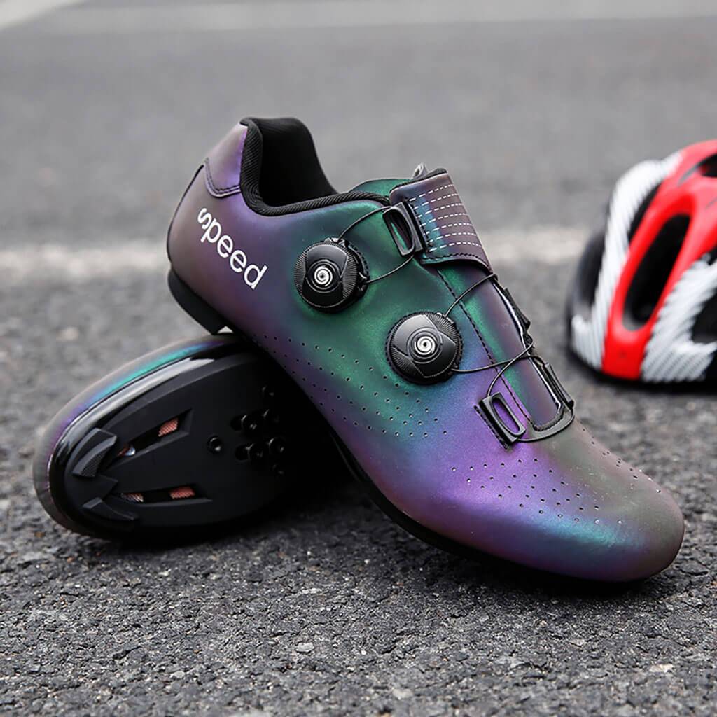 Fluorescent Road Cycling Bike Spin Shoes