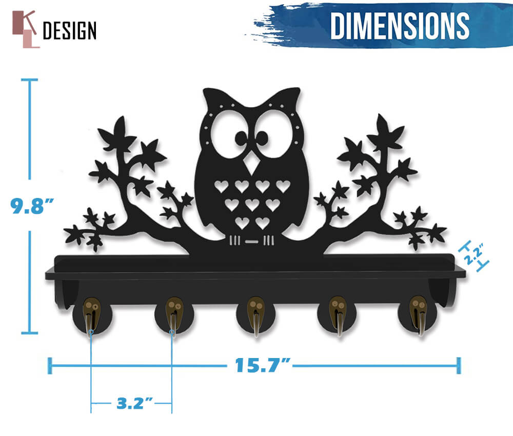 Coat Rack | Owl | BHL004