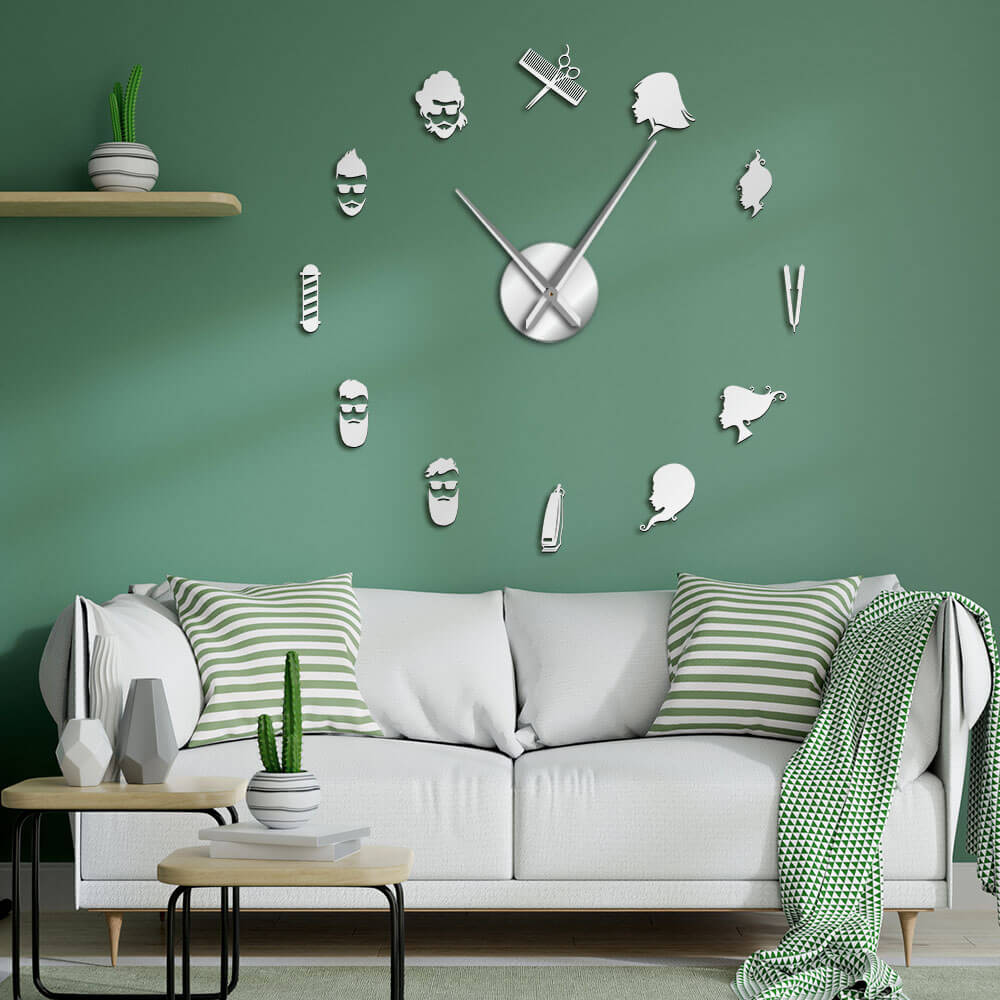 DIY Large Wall Clock