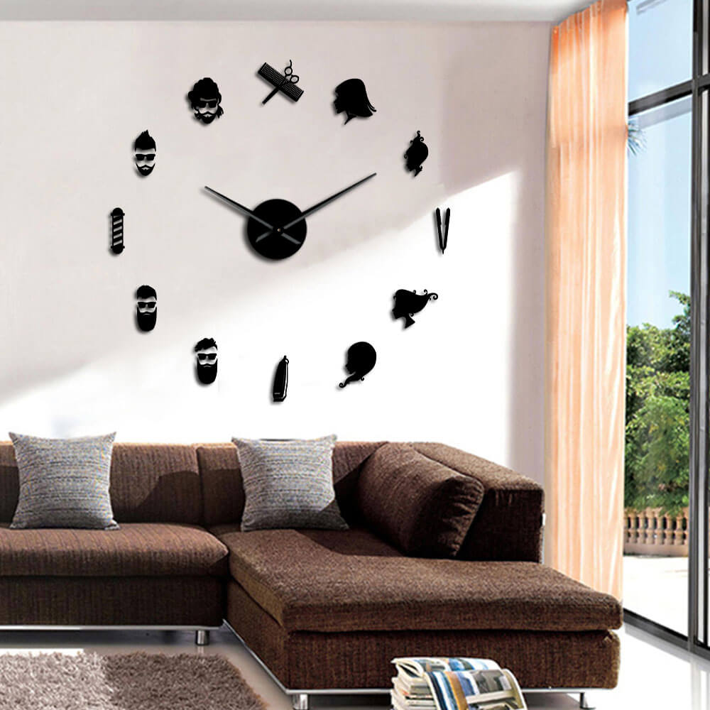 DIY Large Wall Clock