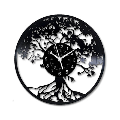 LED Vinyl Wall Clock | Tree of Life | 12'' | 0130WPB