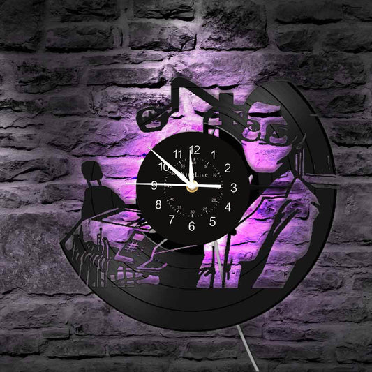 Dentist Led Vinyl Record Wall Clock