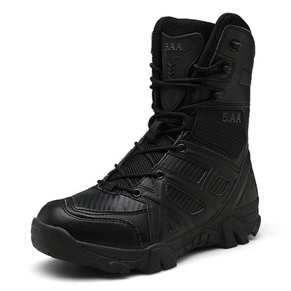 men's combat military tactical army ankle boots