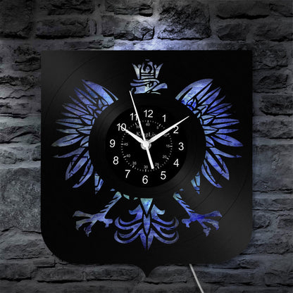 LED Vinyl Wall Clock | Eagle | 12''