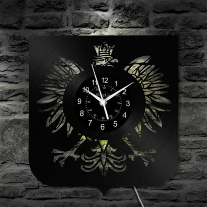 LED Vinyl Wall Clock | Eagle | 12''