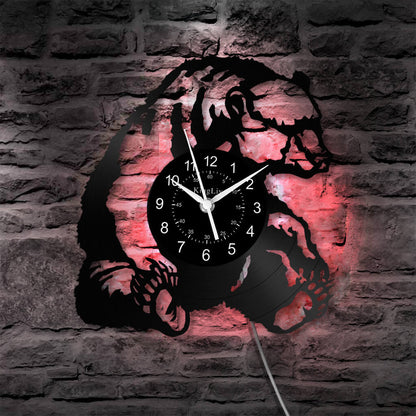 LED Vinyl Wall Clock | Bear | 12'' | 0294WPB