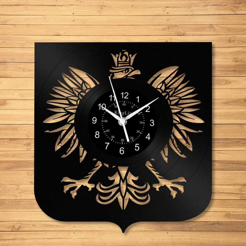 LED Vinyl Wall Clock | Eagle | 12''