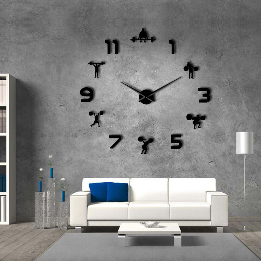 DIY Wall Clock  | Fitness | 19'' - 37'' | AWC008