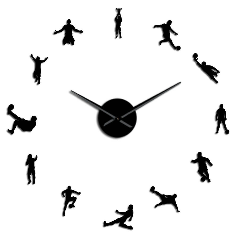 DIY Wall Clock  | Football | 19'' - 37'' | AWC033