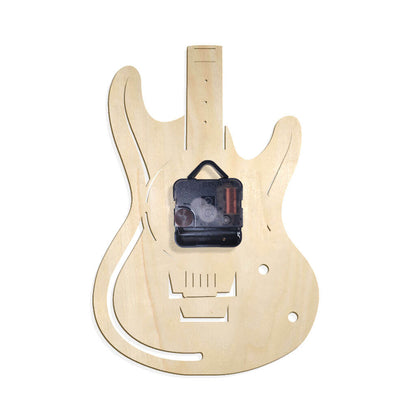 Guitar Custom Wooden Wall Clock