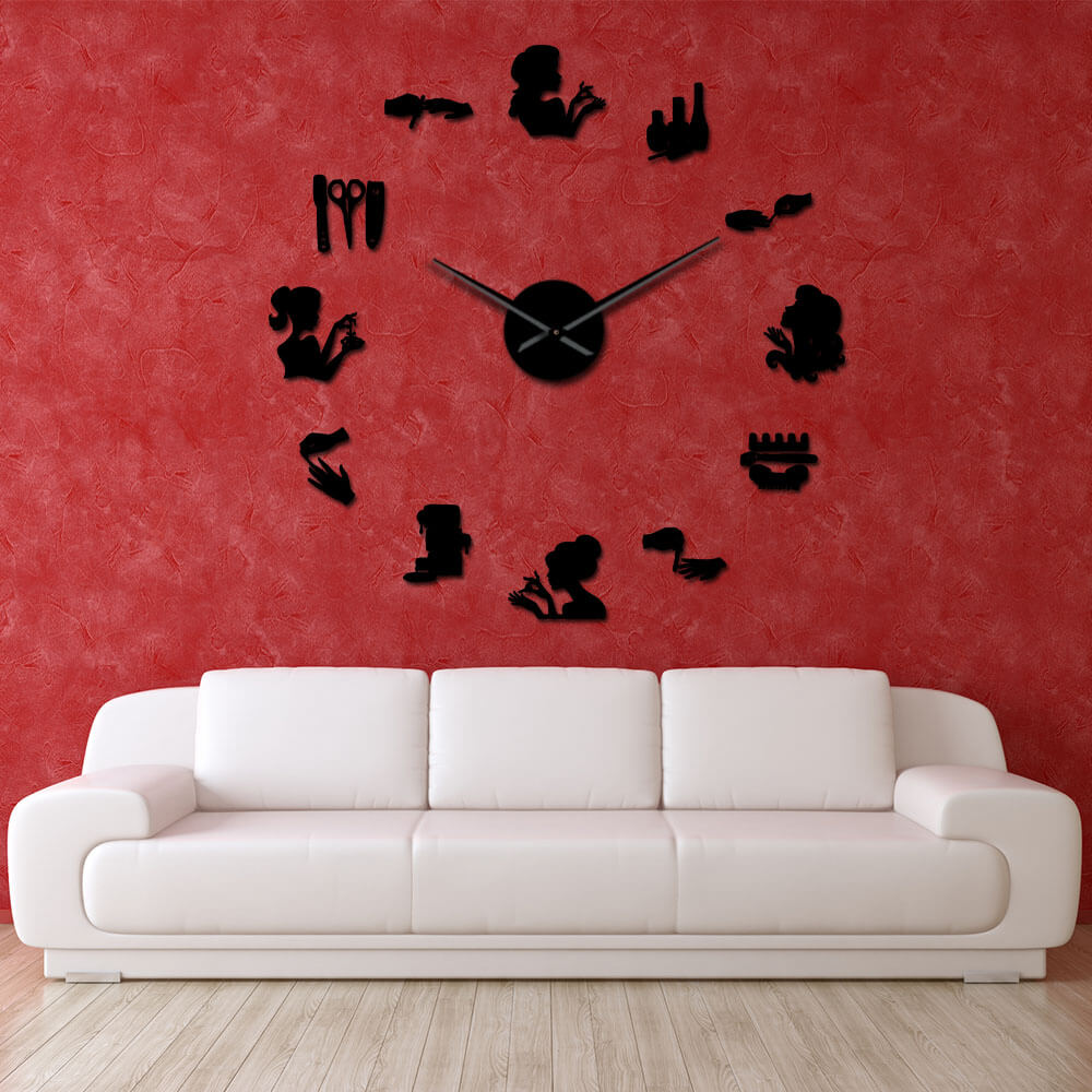 DIY Large Wall Clock