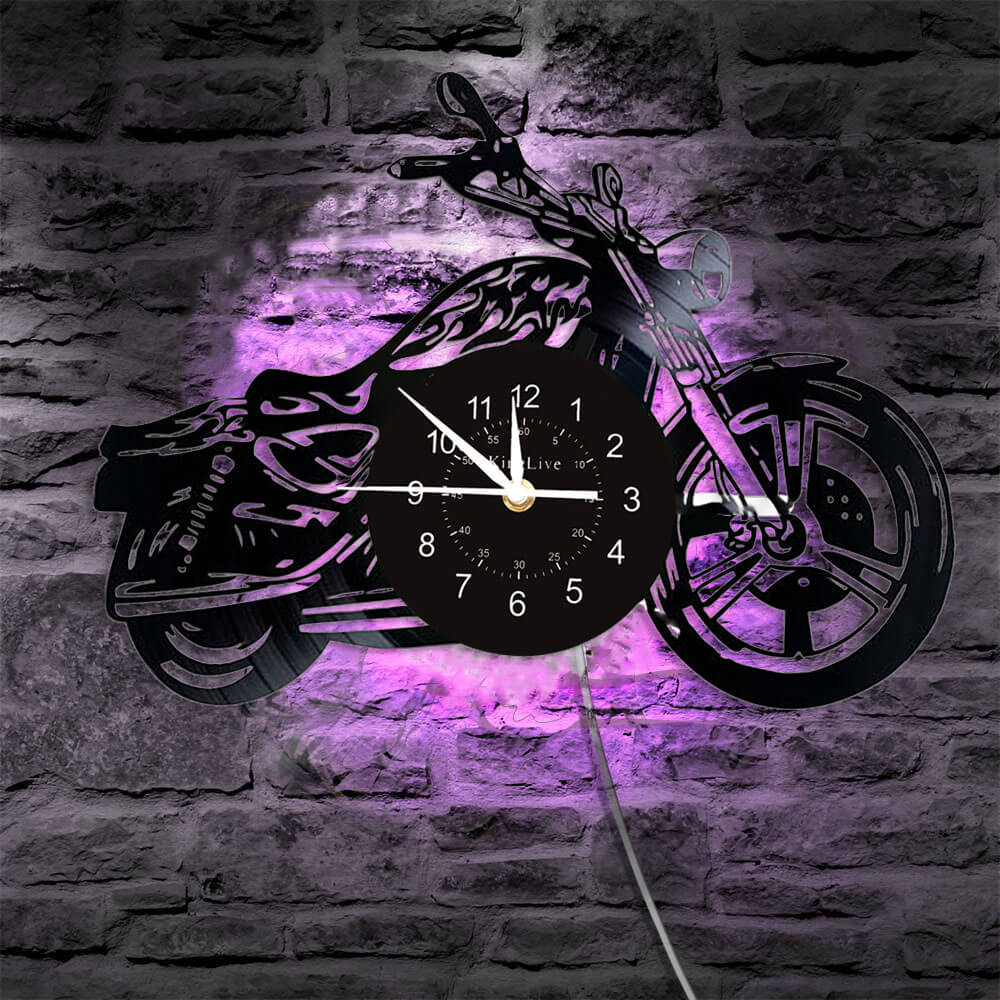 LED Vinyl Wall Clock | Customized | 12''