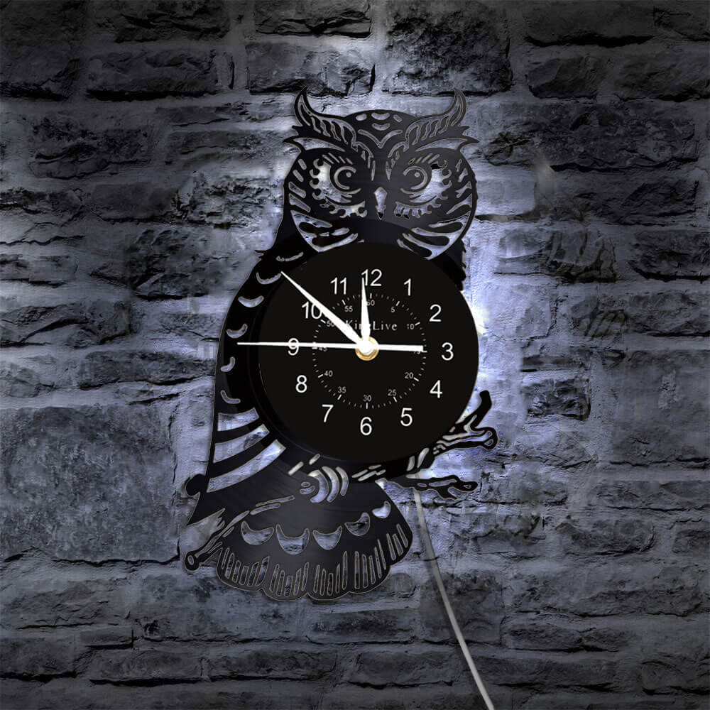 LED Vinyl Wall Clock | Customized | 12''