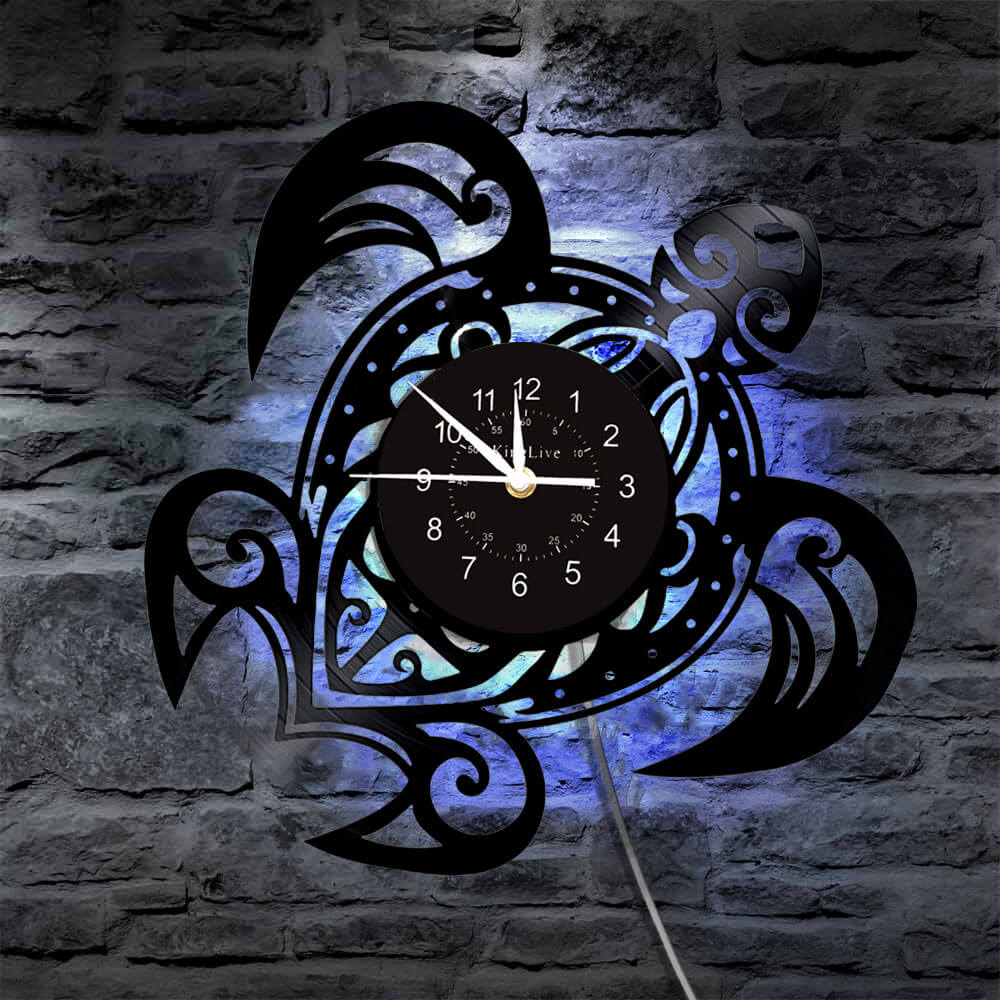 LED Vinyl Wall Clock | Customized | 12''