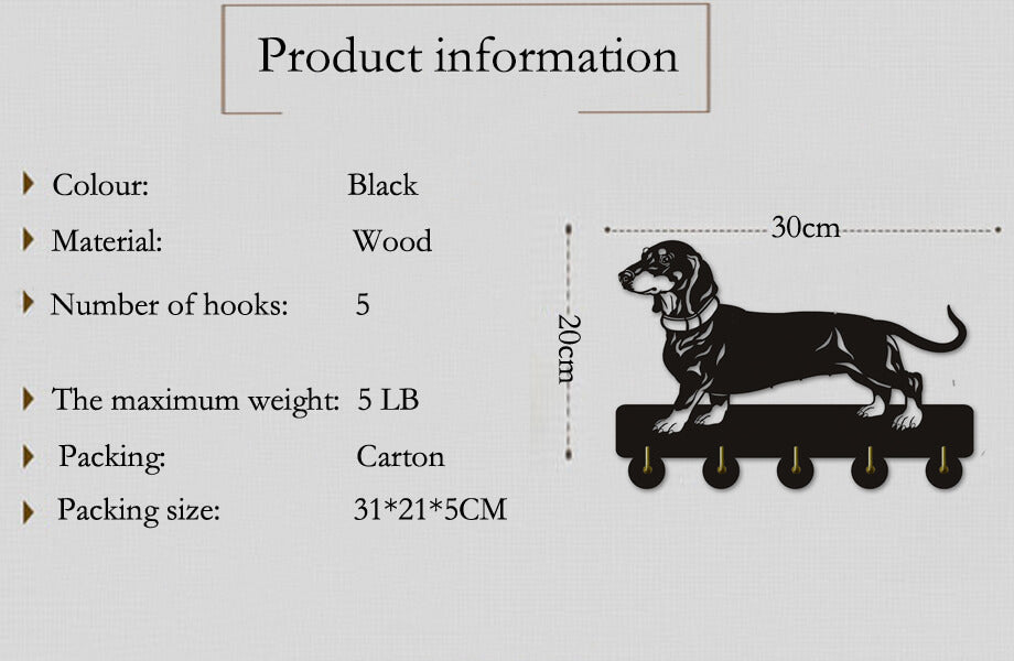 Wall Hook | Dog | BH038