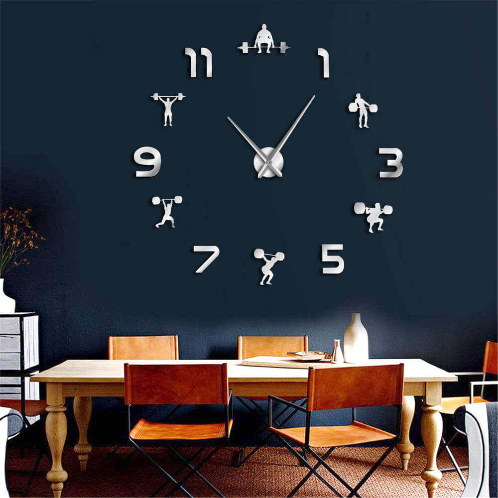 DIY Wall Clock  | Fitness | 19'' - 37'' | AWC008