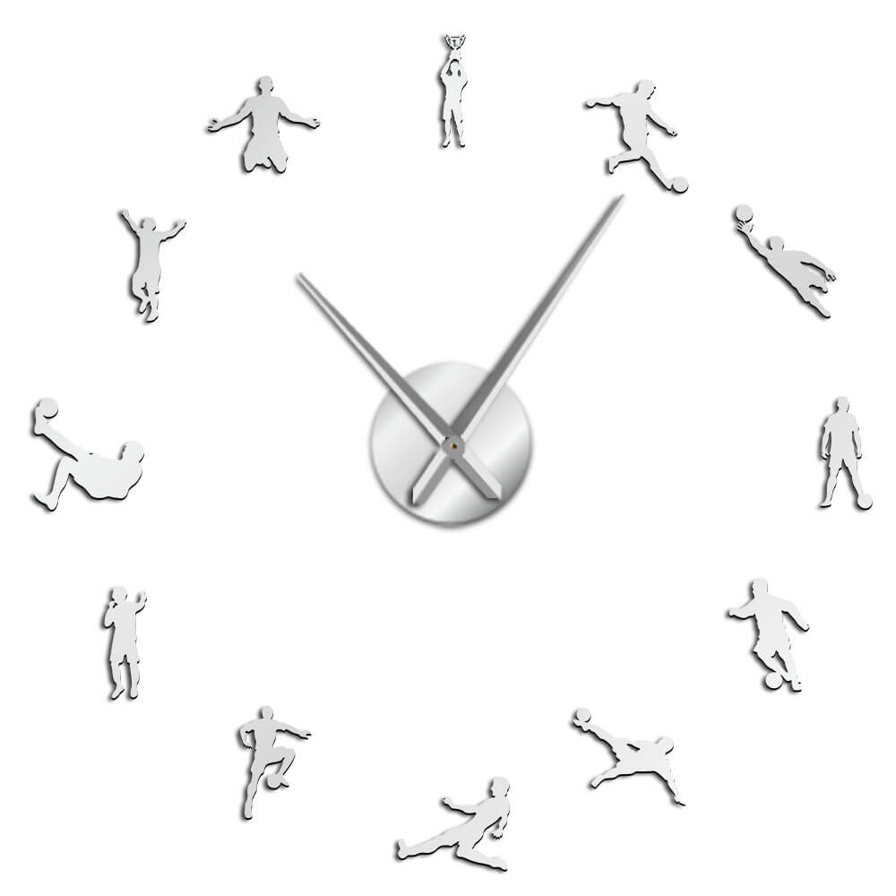 DIY Wall Clock  | Football | 19'' - 37'' | AWC033