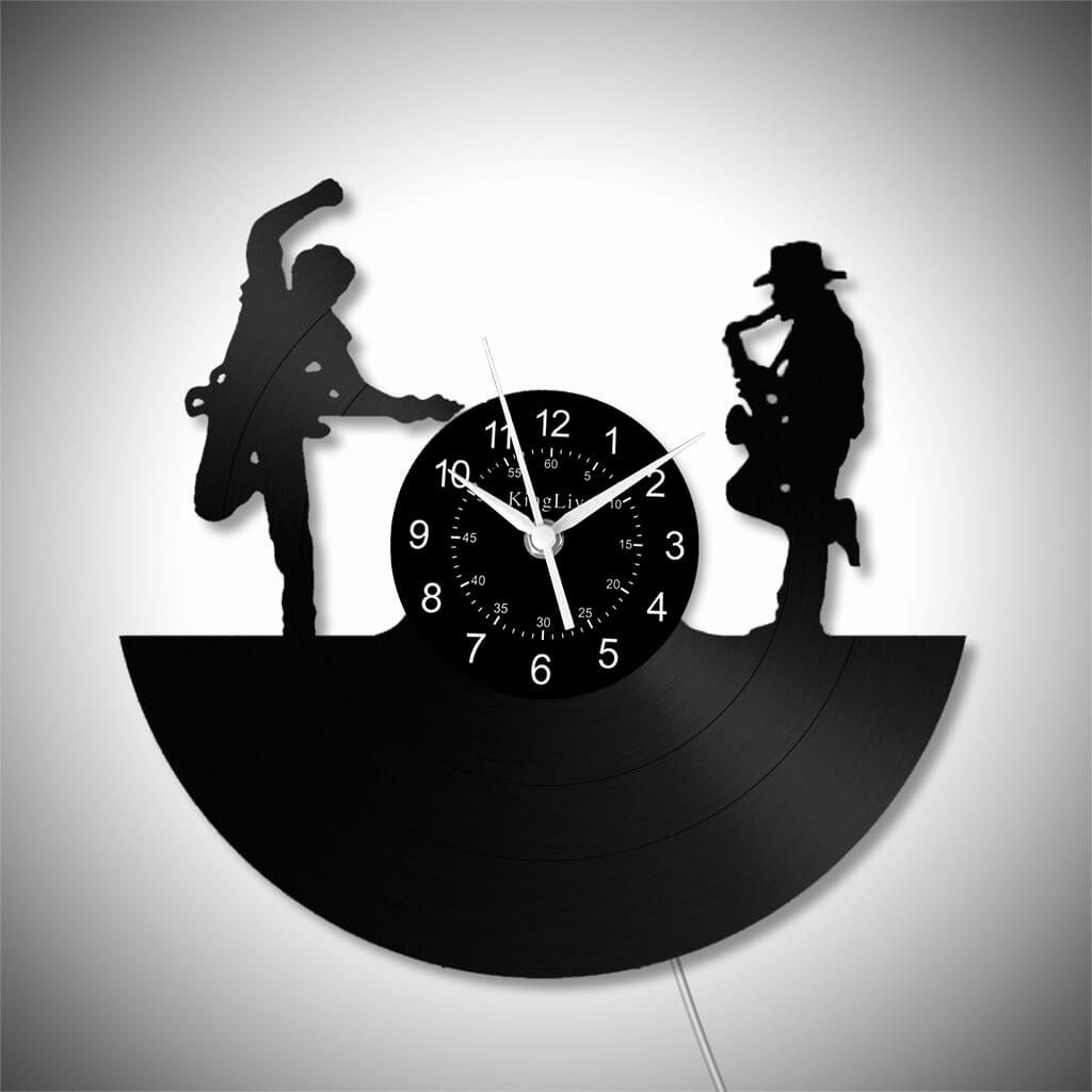 LED Vinyl Wall Clock | Music Band | 12'' | 0152WPB