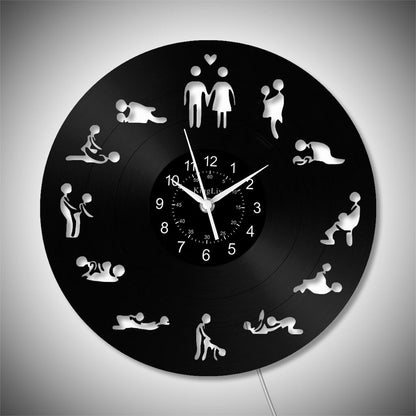 LED Vinyl Wall Clock | Sex | 12'' | 0263WPB