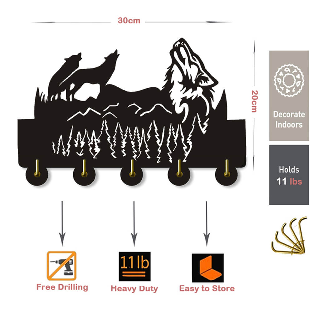 Wall Hook | Wolf | BH022