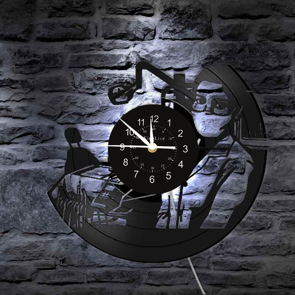 Dentist Led Vinyl Record Wall Clock