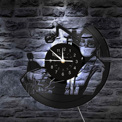 Dentist Led Vinyl Record Wall Clock