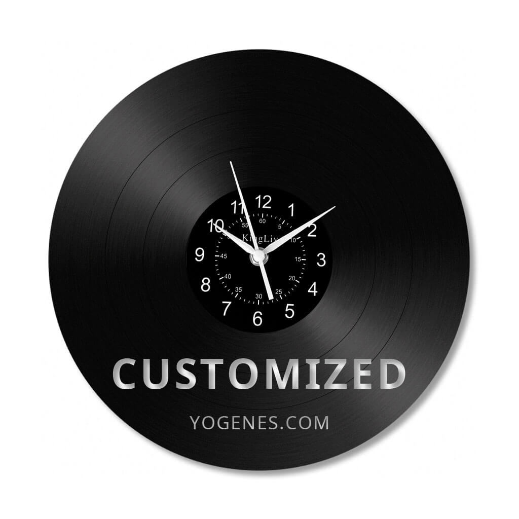 LED Vinyl Wall Clock | Customized | 12''