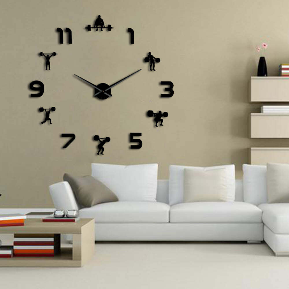 DIY Wall Clock  | Fitness | 19'' - 37'' | AWC008