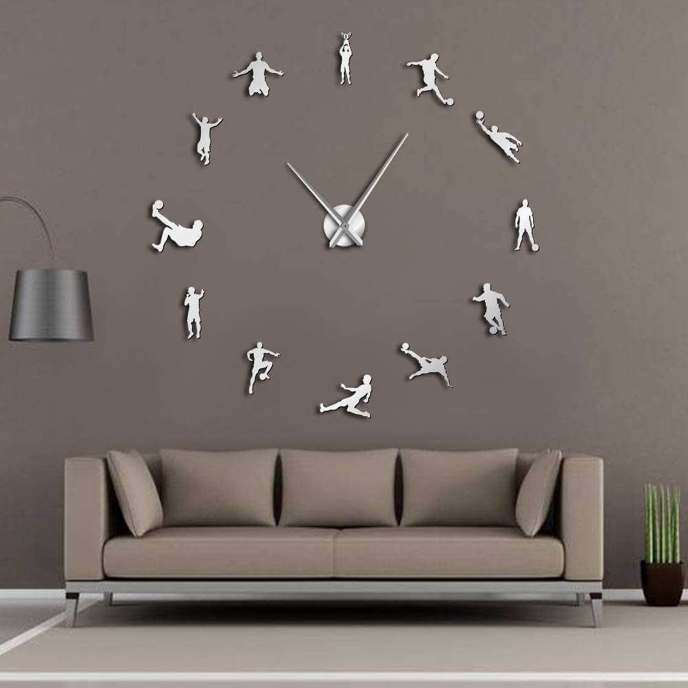 DIY Wall Clock  | Football | 19'' - 37'' | AWC033