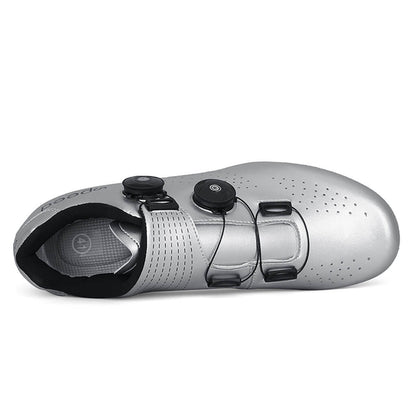 Silver Road Cycling Bike Spin Shoes