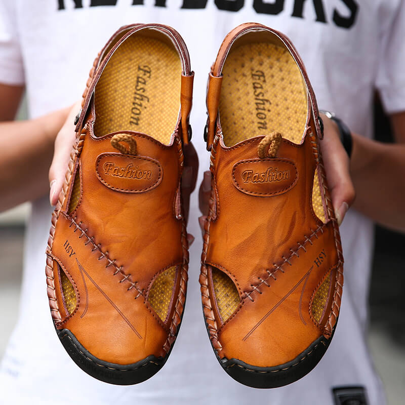 Men's Leather Sandals | 898