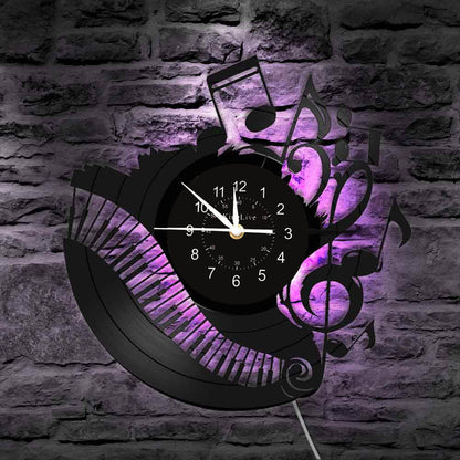 LED Vinyl Wall Clock | Customized | 12''