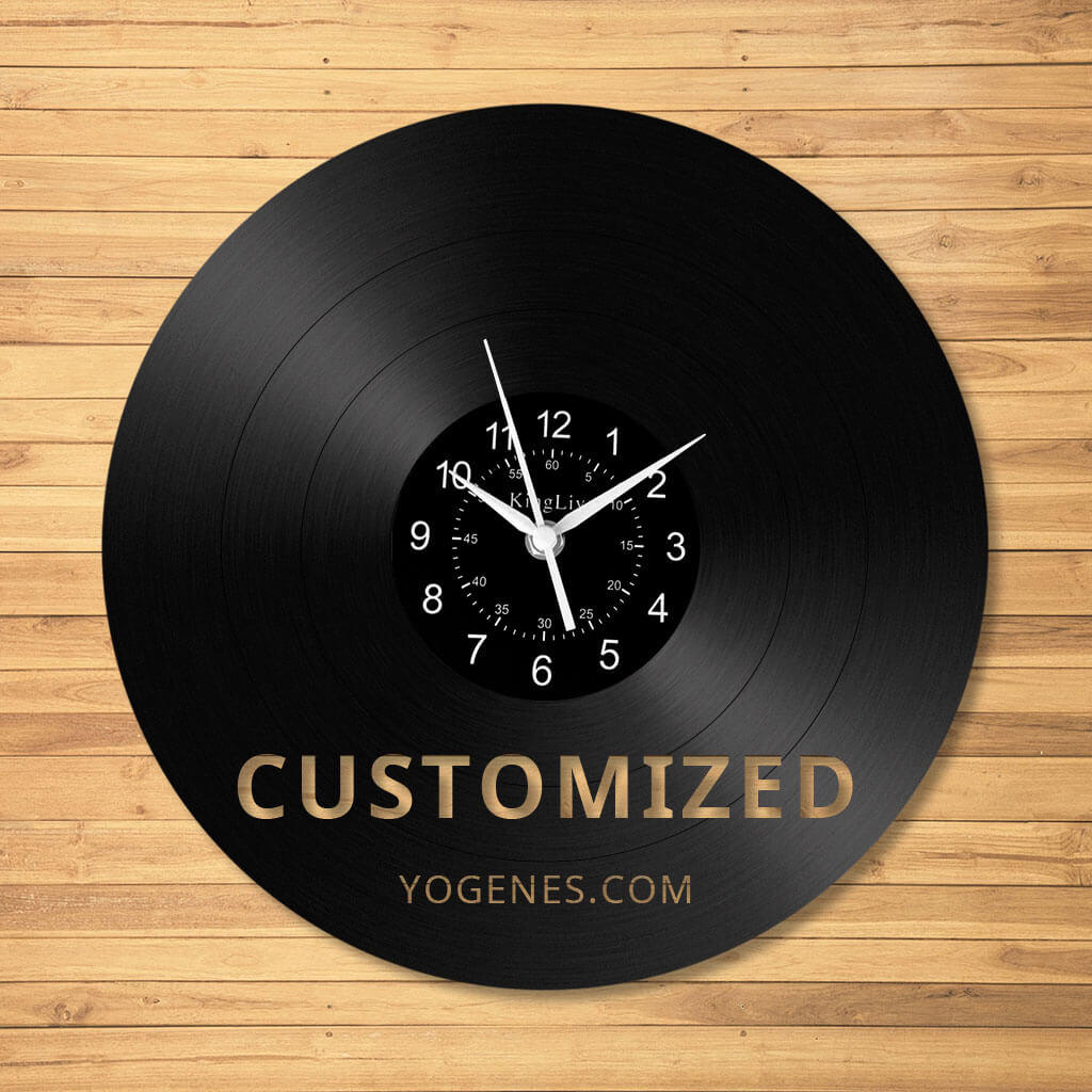 LED Vinyl Wall Clock | Customized | 12''