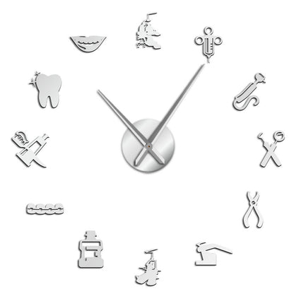 DIY Wall Clock  | Dentist | 19'' - 37'' | AWC004