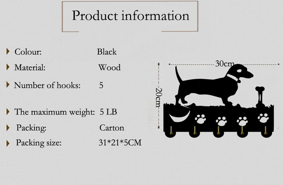 Wall Hook | Dog | BH044
