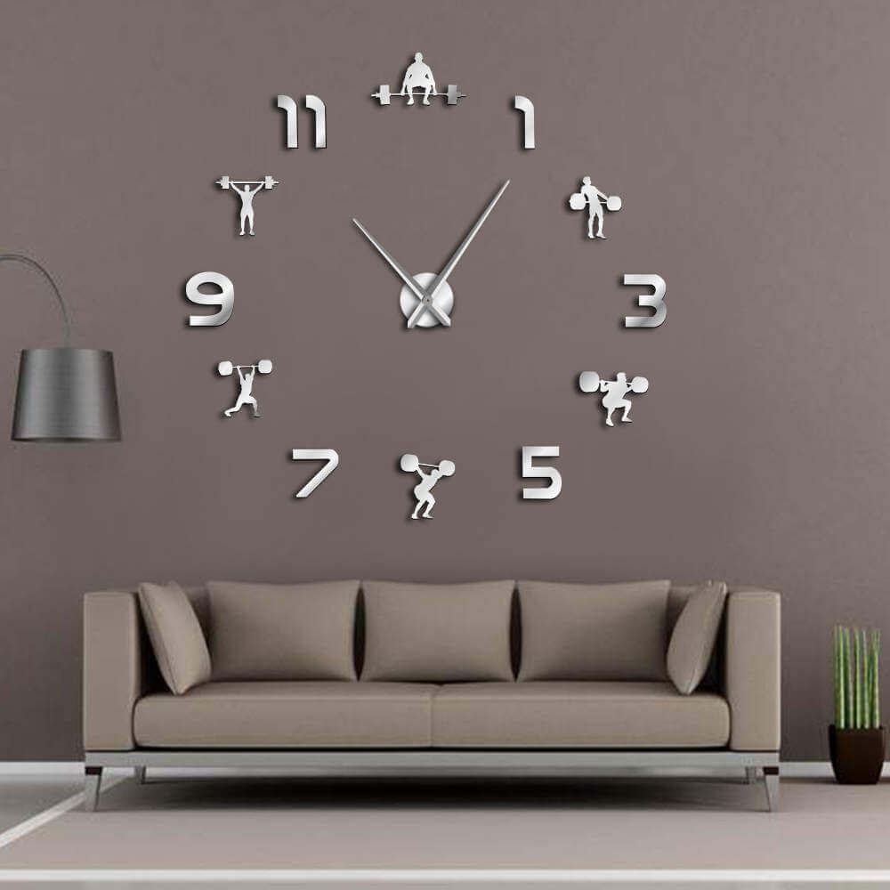 DIY Wall Clock  | Fitness | 19'' - 37'' | AWC008