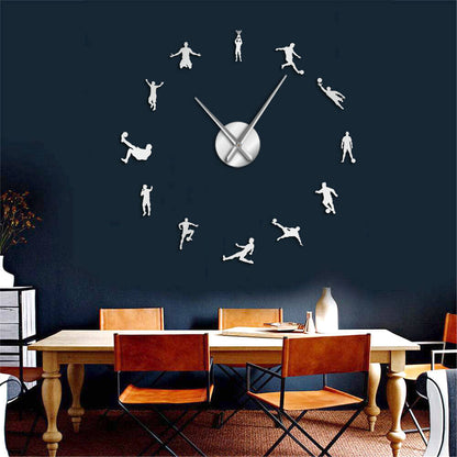 DIY Wall Clock  | Football | 19'' - 37'' | AWC033