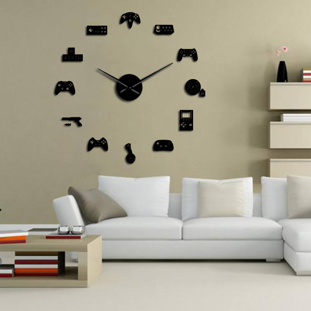 DIY Wall Clock  | Game Controller | 19'' - 37'' | AWC020