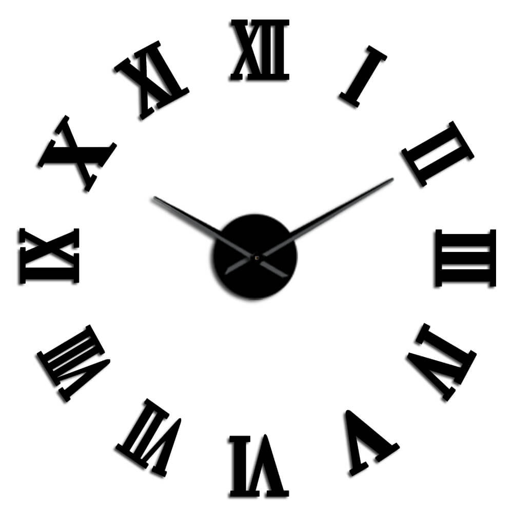 DIY Wall Clock  | Roman numerals | 19'' - 37'' | AWC034