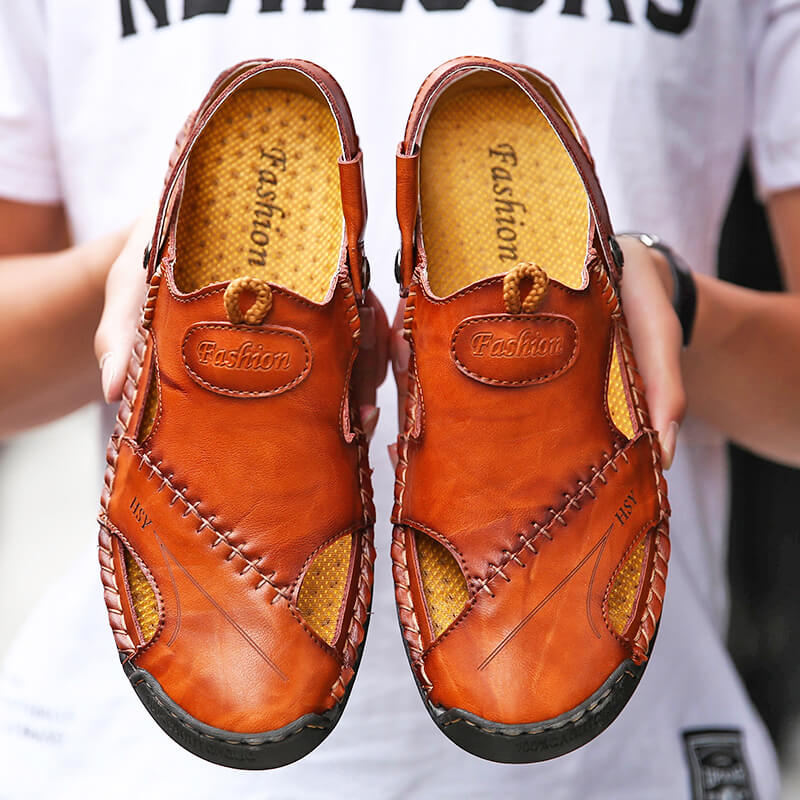 Men's Leather Sandals | 898