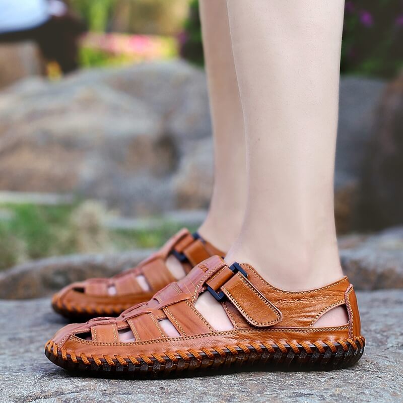 Men's Leather Sandals | 99006