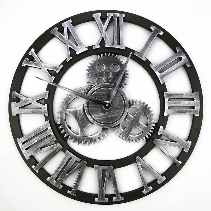 vintage steampunk wall clock