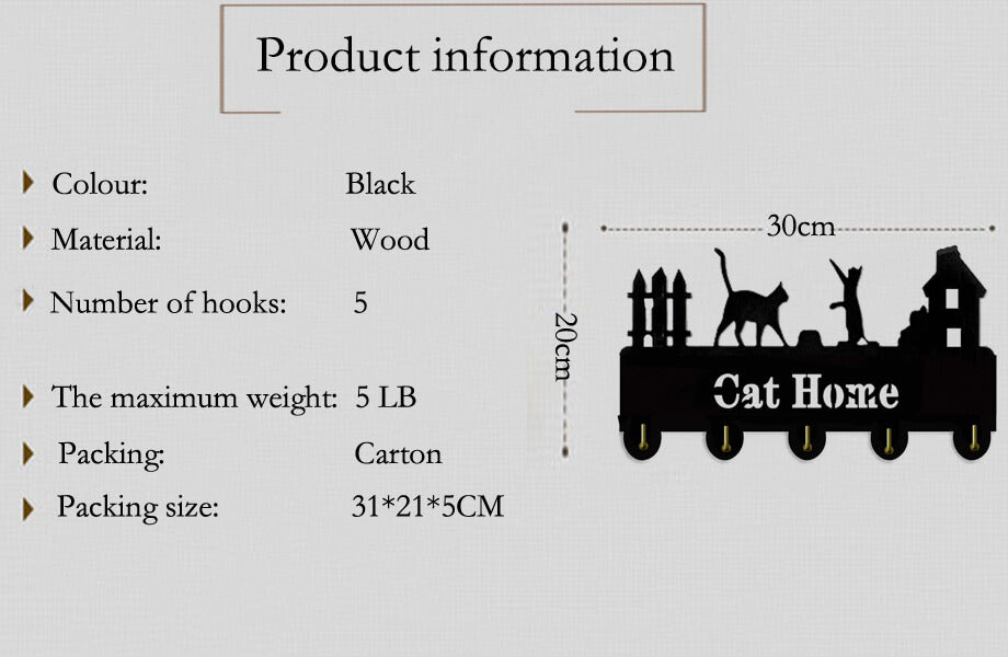 Wall Hook | Cat | BH041