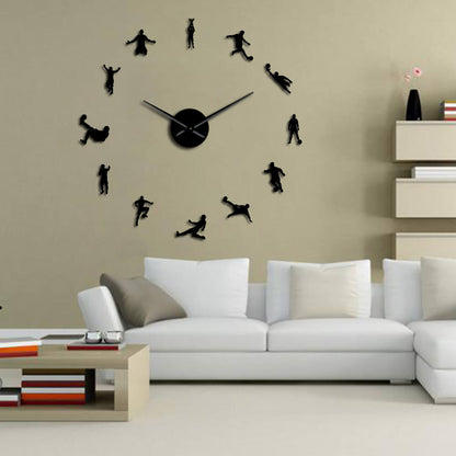 DIY Wall Clock  | Football | 19'' - 37'' | AWC033