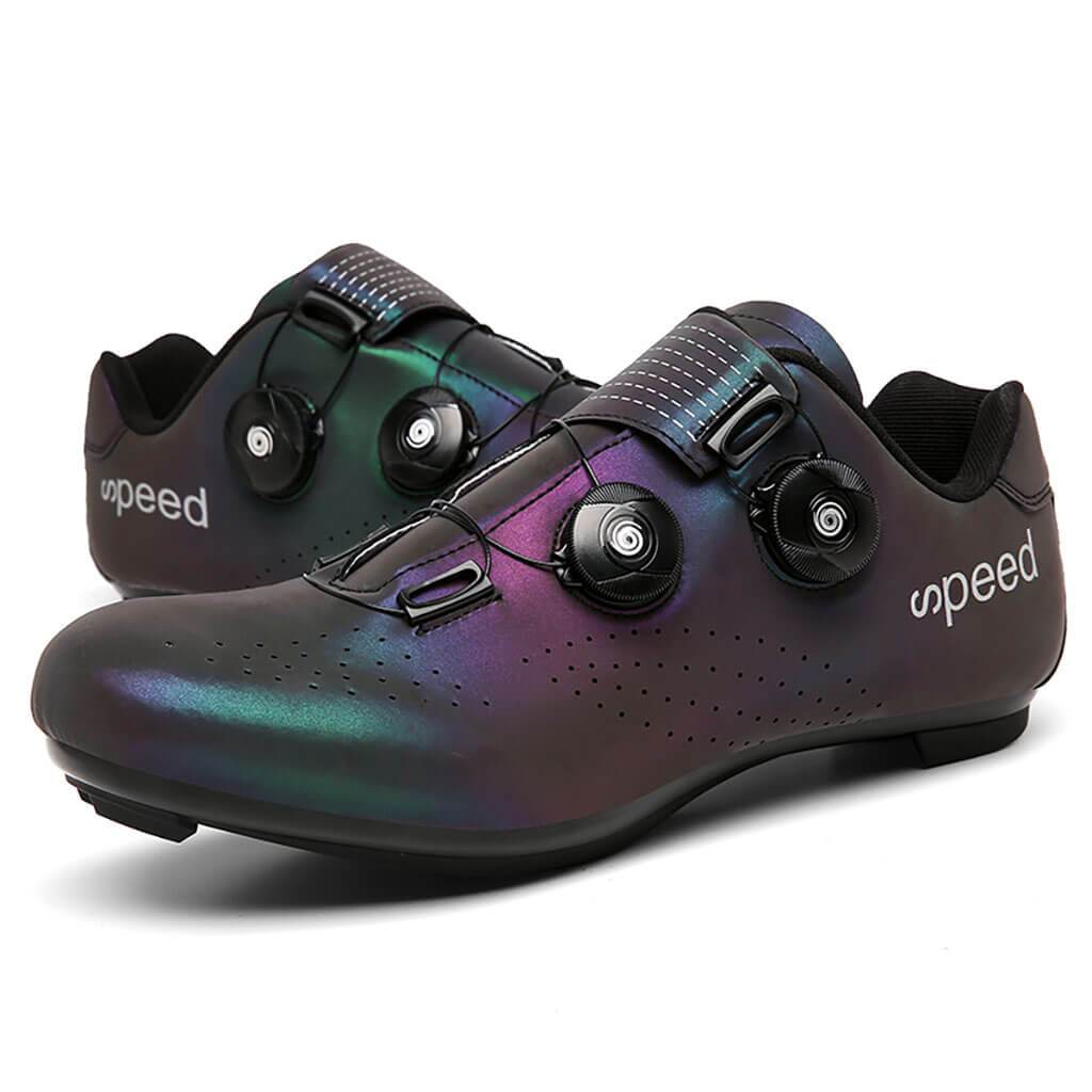Fluorescent Road Cycling Bike Spin Shoes