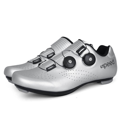 Silver Road Cycling Bike Spin Shoes