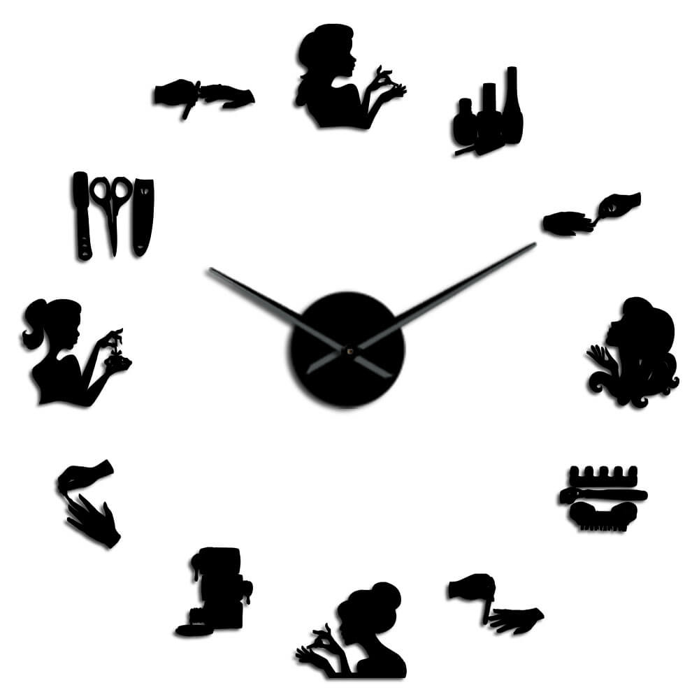 DIY Large Wall Clock