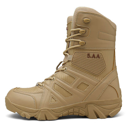 men's combat military tactical army ankle boots