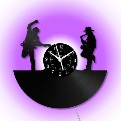 LED Vinyl Wall Clock | Music Band | 12'' | 0152WPB