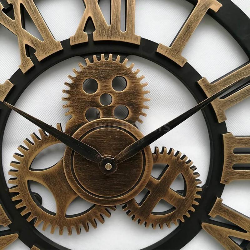 vintage steampunk wall clock